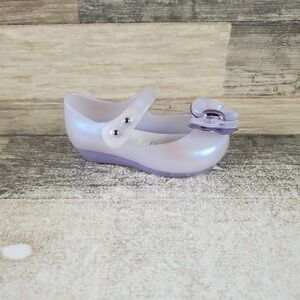 Mini Melissa x Barbie Kids Sandals Sz 5 Toddler‎ Mini Ultragirl Mary Jane Flats